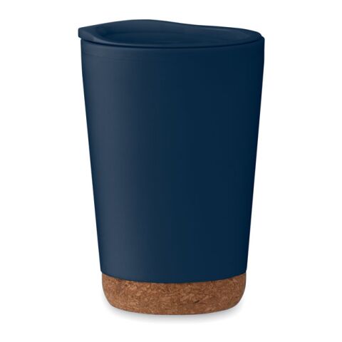 Doppelwandiger Becher 300 ml marineblau | ohne Werbeanbringung | Nicht verfügbar | Nicht verfügbar