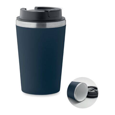Doppelwandiger Becher 350 ml marineblau | ohne Werbeanbringung | Nicht verfügbar | Nicht verfügbar