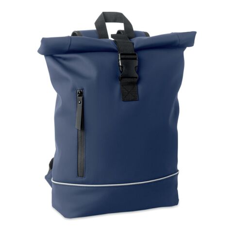 15&quot; Rolltop-Laptop-Rucksack blau | ohne Werbeanbringung | Nicht verfügbar | Nicht verfügbar