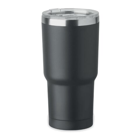 Doppelwandiger Becher 550ml schwarz | ohne Werbeanbringung | Nicht verfügbar | Nicht verfügbar | Nicht verfügbar