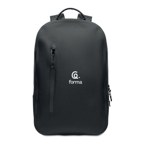 Laptop-Rucksack 300D RPET schwarz | ohne Werbeanbringung | Nicht verfügbar | Nicht verfügbar | Nicht verfügbar