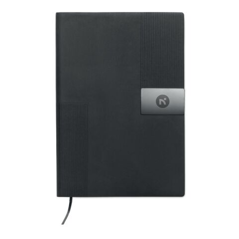 DIN A5 Notizbuch PU schwarz | ohne Werbeanbringung | Nicht verfügbar | Nicht verfügbar | Nicht verfügbar
