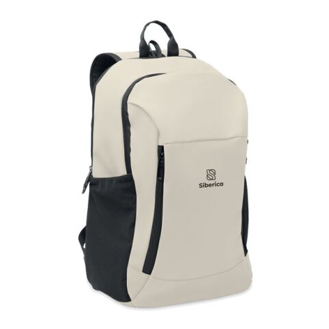 15&quot; Laptop-Rucksack PU Aus Weiß | ohne Werbeanbringung | Nicht verfügbar | Nicht verfügbar