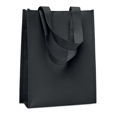 Kleine Tasche RPET Non-Woven schwarz | ohne Werbeanbringung | Nicht verfügbar | Nicht verfügbar | Nicht verfügbar