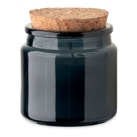 Werbeartikel Kerze aus Pflanzenwachs 70g | marineblau | mit Logo bedrucken