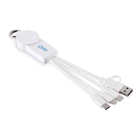 2in1 Ladekabel Typ-C weiß | ohne Werbeanbringung | Nicht verfügbar | Nicht verfügbar | Nicht verfügbar