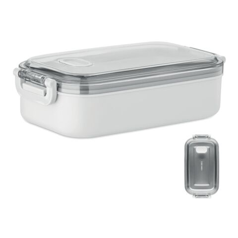 Werbeartikel Lunchbox PP 750ml – transparent – mit Logo bedruckt