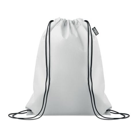 Giveaway Seesack Non Woven – weiß – mit Logodruck nachhaltiger wasserdichter Drybag für Festivals & Events