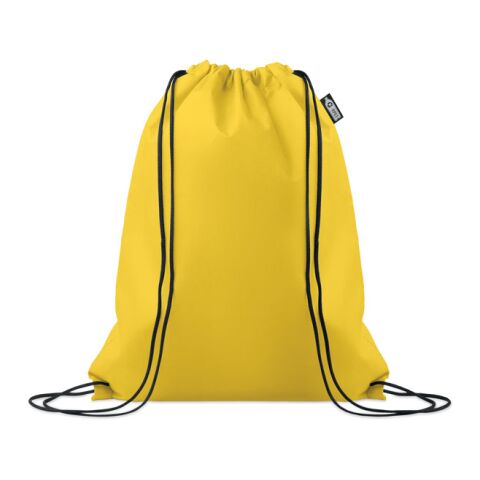 Werbeartikel Beutel mit Kordelzug Non Woven – gelb – Seesack / Drybag / Beutel mit Logo bedruckt