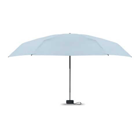 Werbeartikel Windproof Regenschirm 19" – himmelblau – mit Logo bedruckt