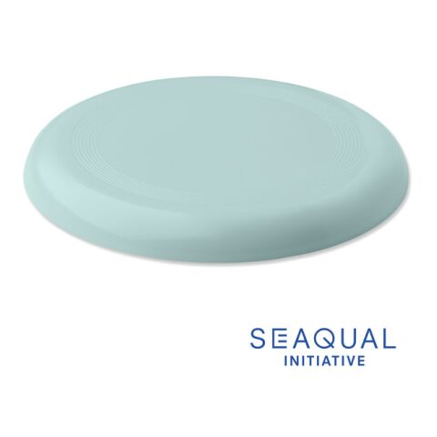 Werbeartikel SEAQUAL -Frisbee – himmelblau – mit Logo bedruckt