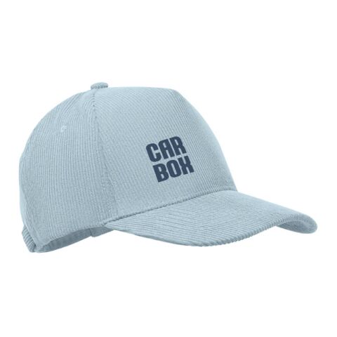 Baseball Kappe 5 Panels Cord himmelblau | ohne Werbeanbringung | Nicht verfügbar | Nicht verfügbar | Nicht verfügbar