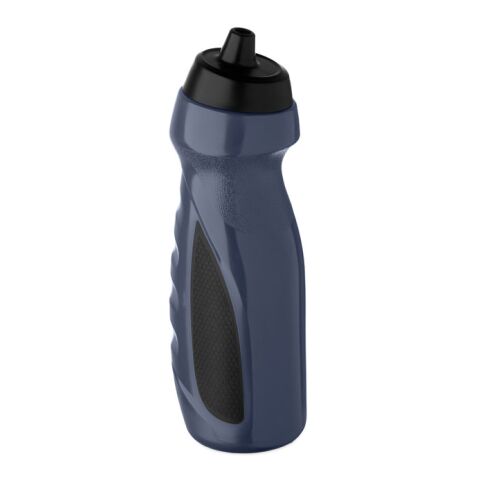 Werbeartikel Sport-Trinkflasche 700ml – marineblau – mit Logo bedruckt
