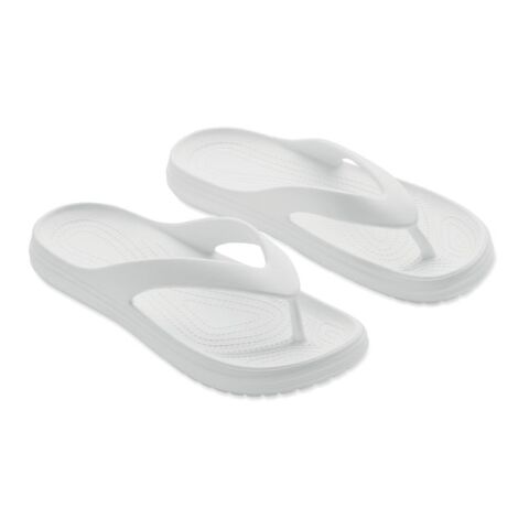 Zehensandalen Größe 36/37 weiß | ohne Werbeanbringung | Nicht verfügbar | Nicht verfügbar