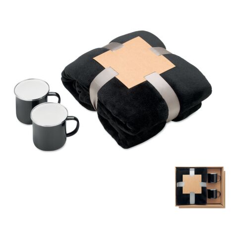 Geschenkset 3-teilig schwarz