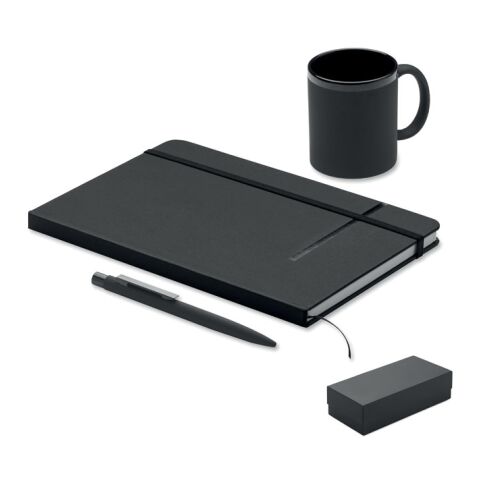 Geschenkset 3-teilig schwarz | ohne Werbeanbringung | Nicht verfügbar | Nicht verfügbar