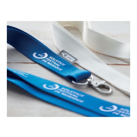 Lanyard RPET 20mm blau | ohne Werbeanbringung | Nicht verfügbar | Nicht verfügbar | Nicht verfügbar