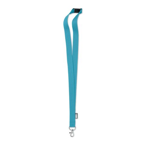 Lanyard RPET 20mm türkis | ohne Werbeanbringung | Nicht verfügbar | Nicht verfügbar | Nicht verfügbar