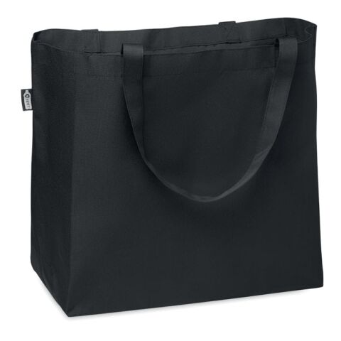 Shopping Tasche 600D RPET schwarz | ohne Werbeanbringung | Nicht verfügbar | Nicht verfügbar | Nicht verfügbar