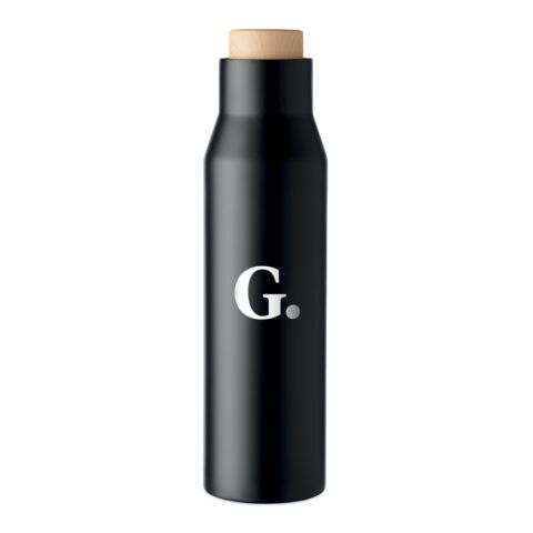 Kundengeschenk Isolierflasche 500ml – schwarz – mit Gravur 500 ml vakuumisoliert auslaufsicher nachhaltig für Mitarbeiter-Onboarding