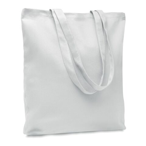 Werbeartikel Einkaufstasche Canvas 270 g/m² – weiß – mit Logo bedruckt