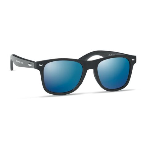 Sonnenbrille mit Bambus blau | ohne Werbeanbringung | Nicht verfügbar | Nicht verfügbar