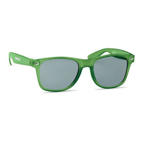 Sonnenbrille RPET transparent grün | ohne Werbeanbringung | Nicht verfügbar | Nicht verfügbar | Nicht verfügbar