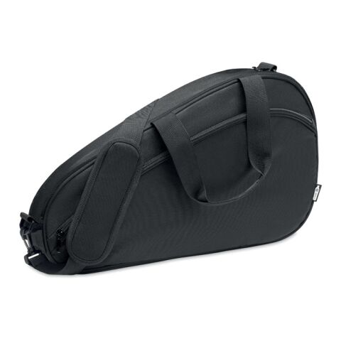 Padel-Sporttasche 600D RPET schwarz | ohne Werbeanbringung | Nicht verfügbar | Nicht verfügbar | Nicht verfügbar