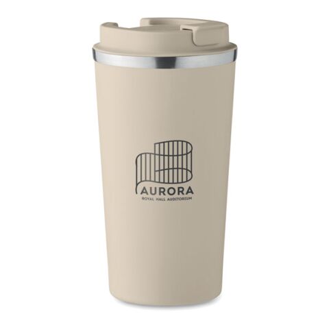 Doppelwandiger Becher 510 ml beige | ohne Werbeanbringung | Nicht verfügbar | Nicht verfügbar | Nicht verfügbar