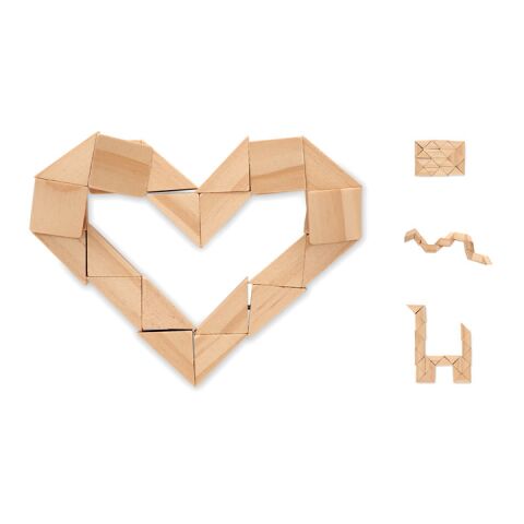 Holzpuzzle/Gehirnjogging