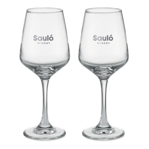 Set mit 2 Weingläsern