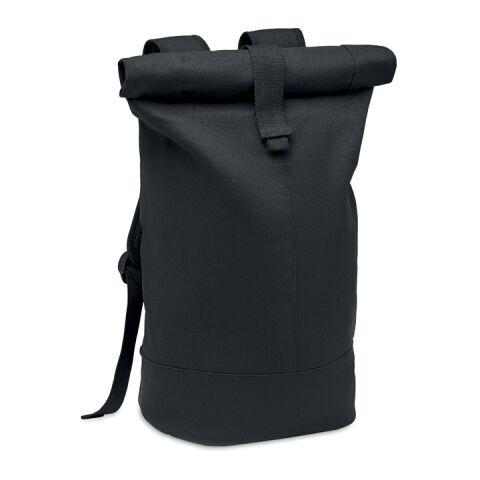 Rolltop-Rucksack Canvas schwarz | ohne Werbeanbringung | Nicht verfügbar | Nicht verfügbar | Nicht verfügbar