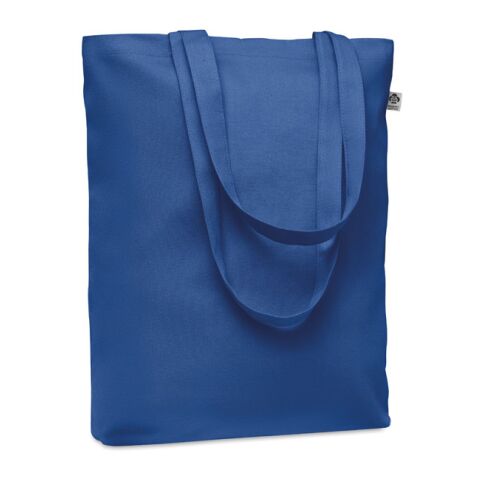 Einkaufstasche Canvas mit langen Tragegriffen königsblau | ohne Werbeanbringung | Nicht verfügbar | Nicht verfügbar | Nicht verfügbar