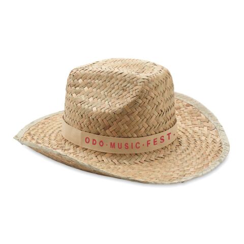 Cowboy-Hut aus Stroh beige | ohne Werbeanbringung | Nicht verfügbar | Nicht verfügbar | Nicht verfügbar