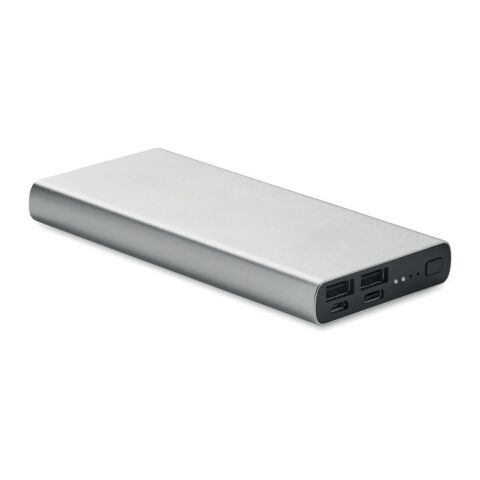Powerbank 10000 mAh mattsilber | ohne Werbeanbringung | Nicht verfügbar | Nicht verfügbar