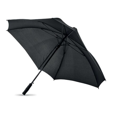 27&quot; Regenschirm, quadratisch schwarz | ohne Werbeanbringung | Nicht verfügbar | Nicht verfügbar | Nicht verfügbar