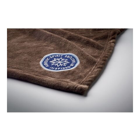 Recycelt PET-Flanell Fleece-Decke 280g/m²