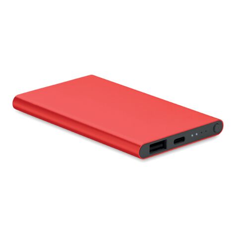 Powerbank 4000 mAh mit Gehäuse aus Aluminium