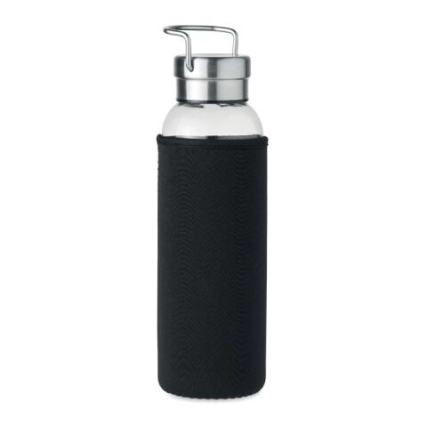Trinkflasche Glas 500 ml mit EVA-Schutzhülle schwarz | ohne Werbeanbringung | Nicht verfügbar | Nicht verfügbar | Nicht verfügbar
