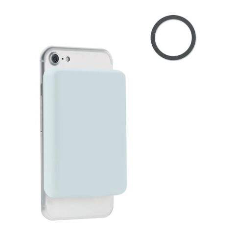 Powerbank mit Ladestation 15W himmelblau | ohne Werbeanbringung | Nicht verfügbar | Nicht verfügbar | Nicht verfügbar