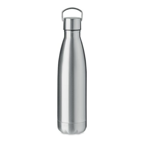 Doppelwandige Flasche 500ml mit Henkel mattsilber | ohne Werbeanbringung | Nicht verfügbar | Nicht verfügbar | Nicht verfügbar