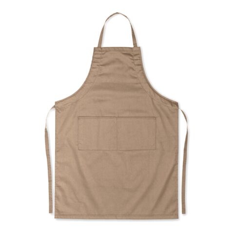 Gastro-Werbemittel Küchenschürze Seil – schwarz – mit Logodruck 190 g/m² 10% Baumwolle 90% Polyester als robuste Kochschürze für Gastronomie, Bars &