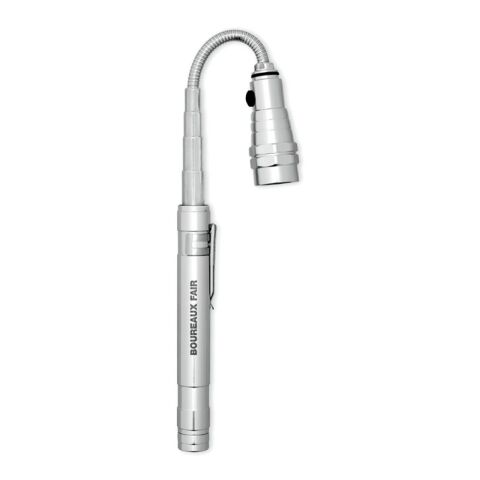 Teleskop Taschenlampe silber | ohne Werbeanbringung | Nicht verfügbar | Nicht verfügbar