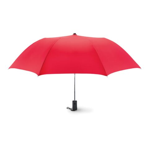 Werbeartikel 21" Automatik Regenschirm | rot | mit Logo bedrucken