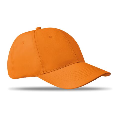 Baseball Kappe 6 Panels Basie orange | ohne Werbeanbringung | Nicht verfügbar | Nicht verfügbar | Nicht verfügbar
