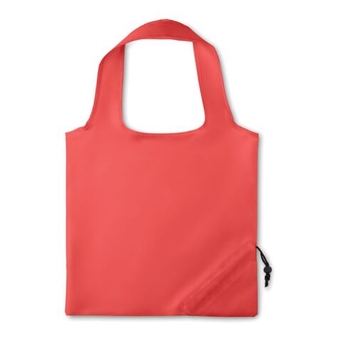 Faltbare Einkaufstasche mit Kordelzug rot | ohne Werbeanbringung | Nicht verfügbar | Nicht verfügbar | Nicht verfügbar