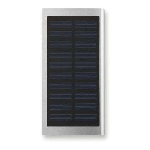 Solar Powerbank 8000 mAh aus Aluminium