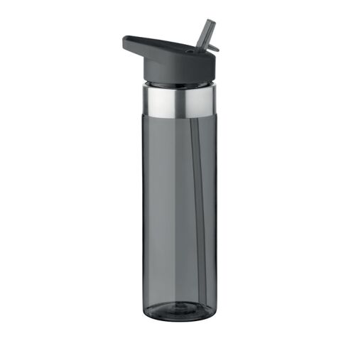 Trinkflasche 650 ml transparent grau | ohne Werbeanbringung | Nicht verfügbar | Nicht verfügbar | Nicht verfügbar