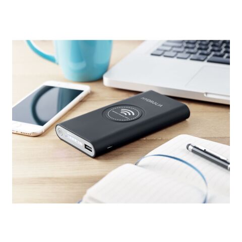 Wireless Powerbank Typ C schwarz | ohne Werbeanbringung | Nicht verfügbar | Nicht verfügbar