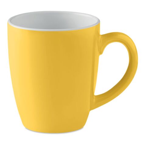 Farbiger Kaffeebecher 300 ml gelb | ohne Werbeanbringung | Nicht verfügbar | Nicht verfügbar